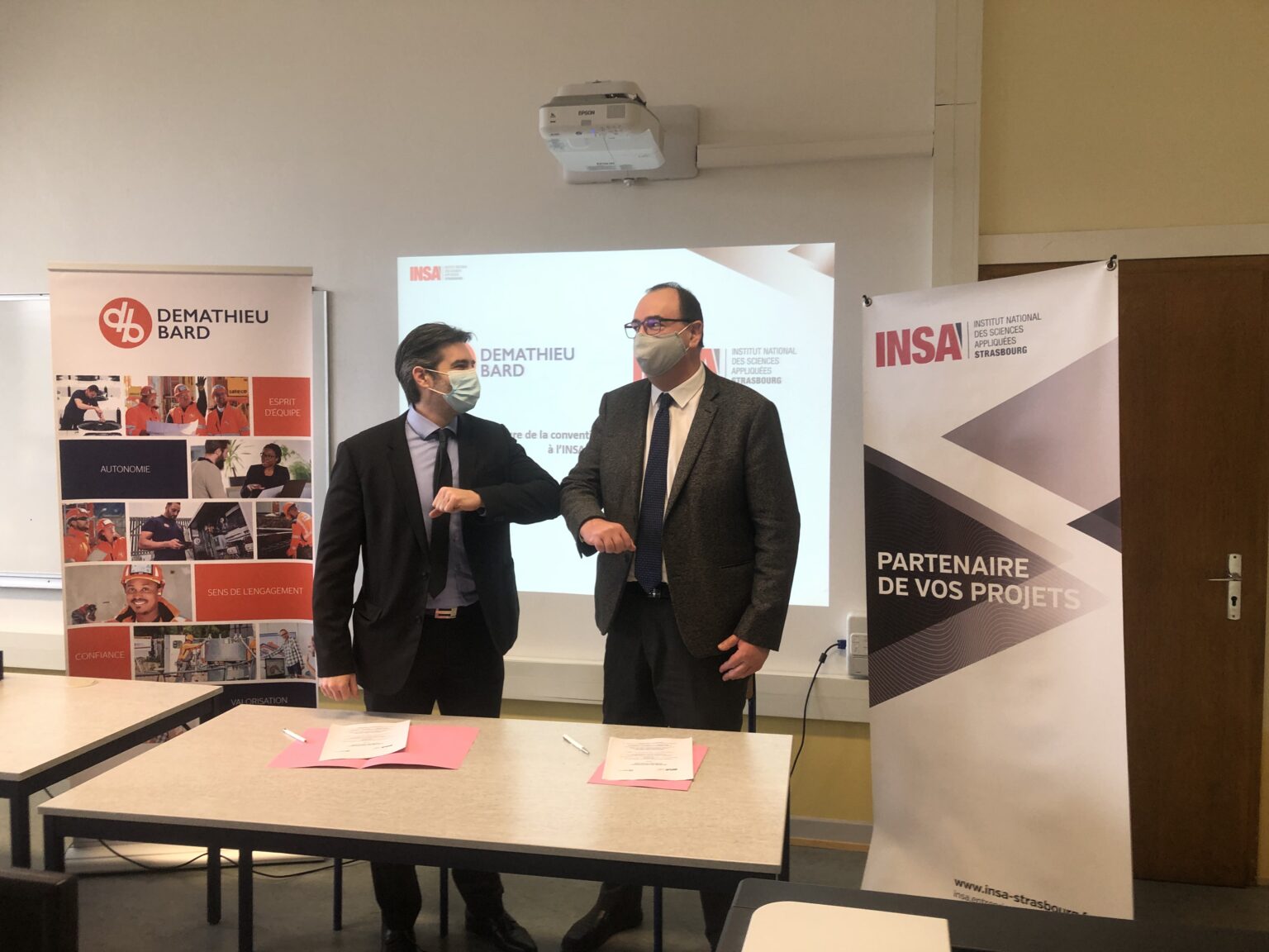 Demathieu Bard signe une convention de partenariat club V.I.P génie ...