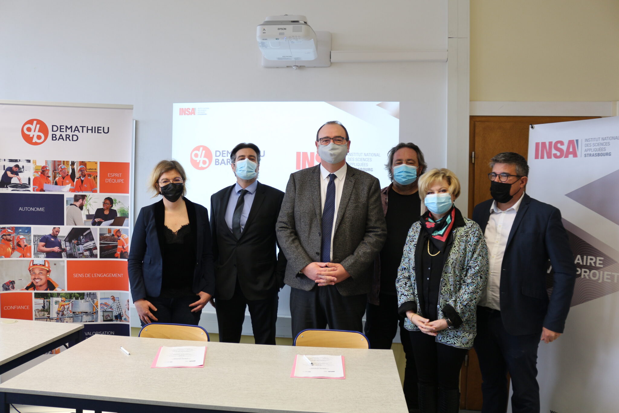 Demathieu Bard signe une convention de partenariat club V.I.P génie ...